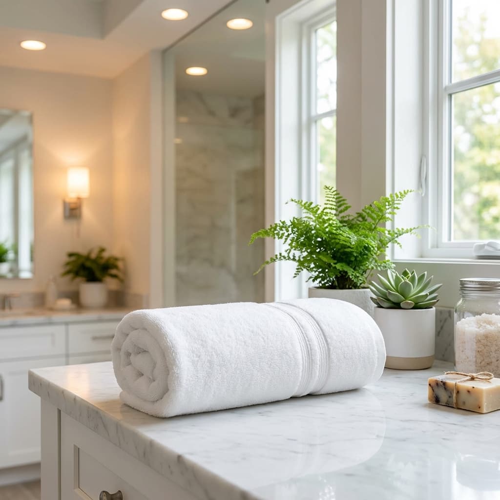 Handtücher richtig aufhängen und trocknen lassen