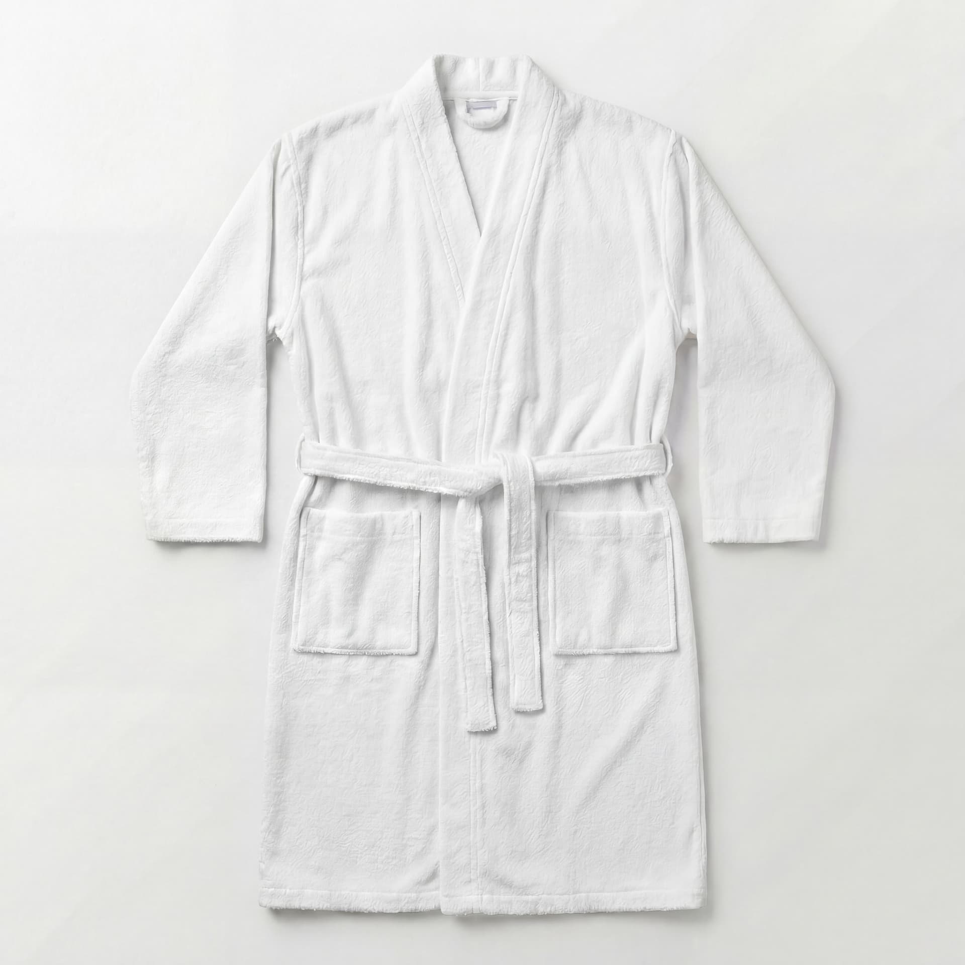 Stickerei auf Riva/Gina Bademantel Kimono